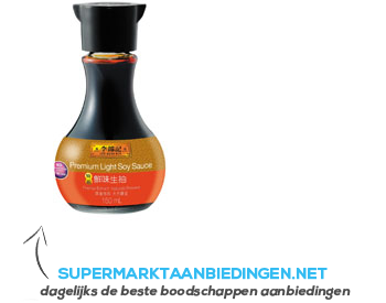 Lee kum kee Premium light soy sauce aanbieding