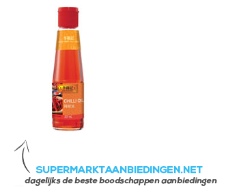 Lee kum kee Pure Chilli oil aanbieding