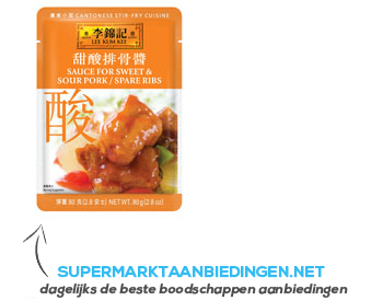 Lee kum kee Sweet & Sour sauce aanbieding