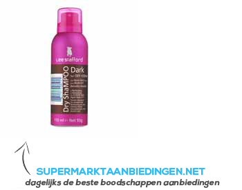 Lee Stafford Droogshampoo dark aanbieding