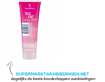 Lee Stafford My big fat healthy hair shampoo aanbieding