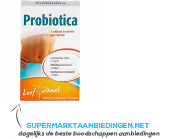 Leefvitaal Probiotica darmbalans aanbieding