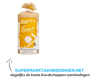 Leev Bio oer-granenwafels glutenvrij