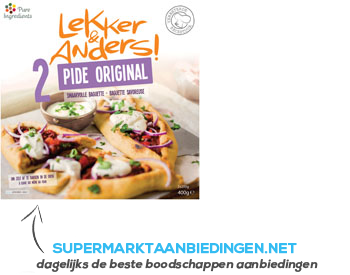 Lekker&Anders Pide original aanbieding