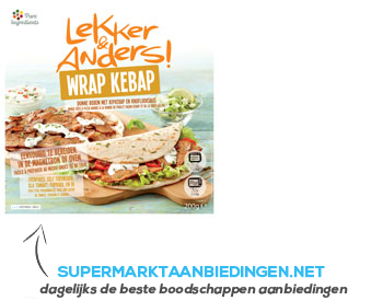 Lekker&Anders Wrap kebab aanbieding