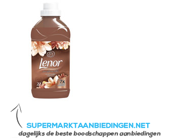 Lenor Wasverzachter amber flower aanbieding