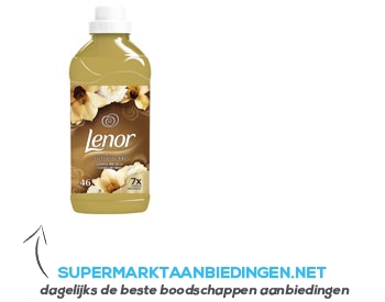 Lenor Wasverzachter gouden orchidee aanbieding