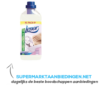 Lenor Wasverzachter katoen bloemen aanbieding