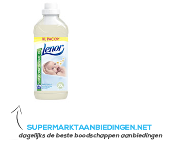 Lenor Wasverzachter zachte aanraking aanbieding