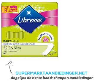 Libresse So slim inlegkruisjes aanbieding