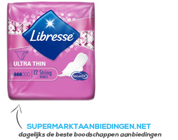 Libresse Ultra string maandverband aanbieding