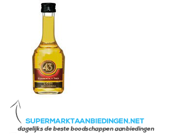 Licor 43 Spaanse afterdinner likeur mini