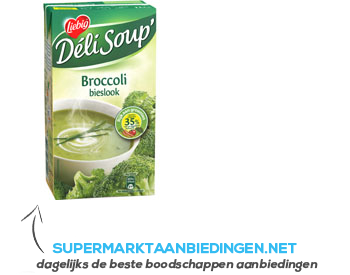 Liebig Deli Soup broccoli met bieslook aanbieding