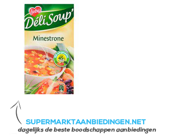 Liebig Deli Soup minestrone aanbieding