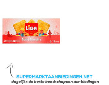 Liga Babybiscuits vanaf 6 mnd en ouder aanbieding