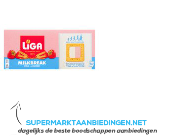 Liga Milkbreak duo melk-aardbei aanbieding