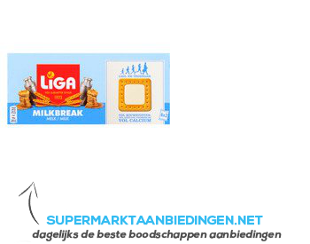 Liga Milkbreak melk aanbieding