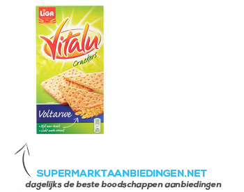 Liga Vitalu crackers voltarwe aanbieding