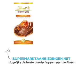 Lindt Creation caramel chocolade aanbieding