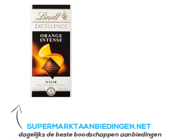 Lindt Excellence orange intense aanbieding