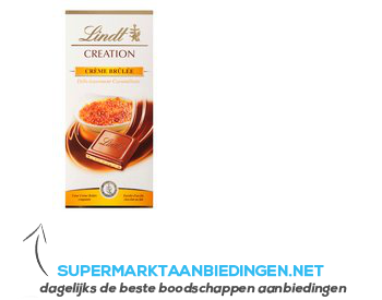 Lindt Petits desserts crème brûlée aanbieding