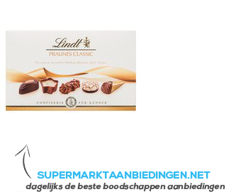 Lindt Pralinés classic aanbieding