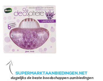 Linea Fresh Deosphere lavender aanbieding