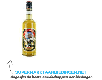 Linie Aquavit aanbieding