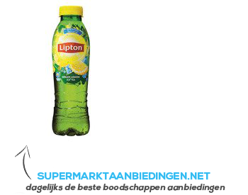 Lipton Ice tea green lemon aanbieding