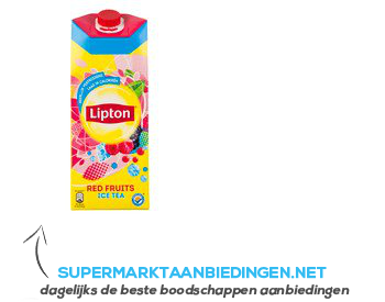 Lipton Ice tea red fruit aanbieding