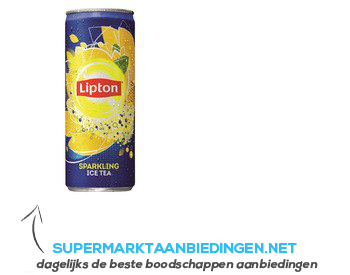 Lipton Ice tea sparkling aanbieding