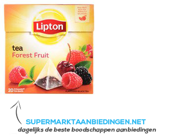 Lipton Thee forest fruit aanbieding