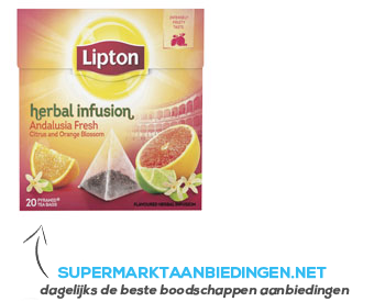 Lipton Thee herbal infusion Andalusia fresh aanbieding