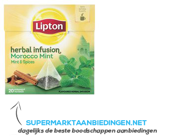 Lipton Thee herbal infusion Morocco mint