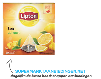 Lipton Thee lemon aanbieding