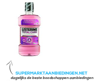 Listerine Mondwater total care aanbieding