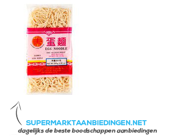 Long life brand Ei noodle aanbieding