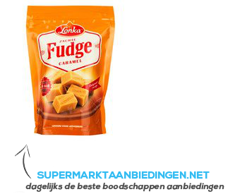 roddel nieuwigheid over Lonka Caramel fudge | Supermarkt Aanbiedingen