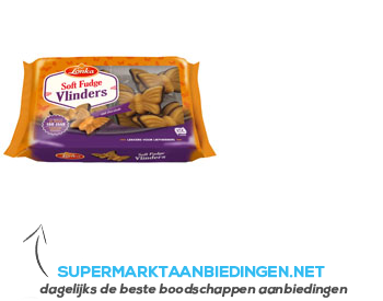 Lonka Soft fudge vlinders aanbieding