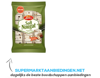 Lonka Soft nougat hazelnoot aanbieding