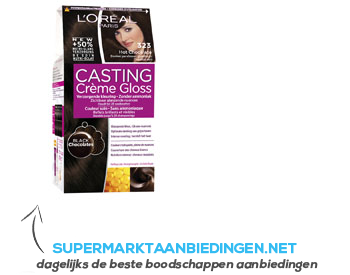L’Oréal Casting crème gloss 323 chocolat noir aanbieding