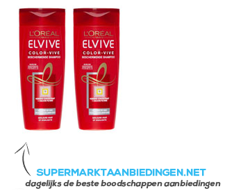 L’Oréal Color-vive shampoo duo-pak aanbieding