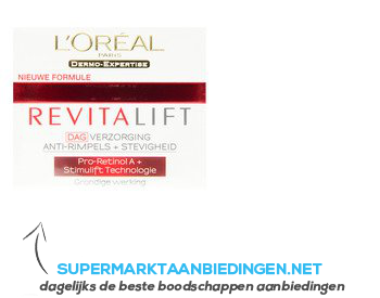 L’Oréal Dermo expertise revitalift dag crème aanbieding