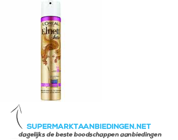 L’Oréal Elnett haarspray satin volume xtr sterk aanbieding