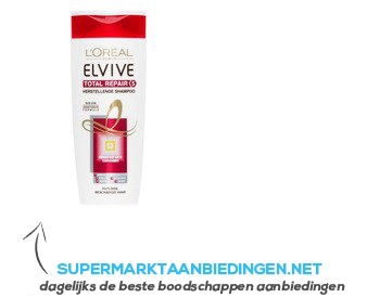 L'Oréal Elvive total repair 5 shampoo aanbieding