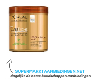 L'Oréal Everriche nutrition mask aanbieding