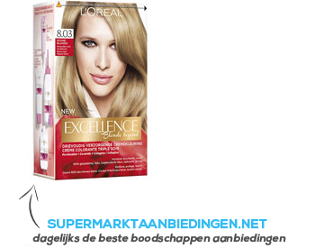 L’Oréal Excellence 8.03 divin blond aanbieding