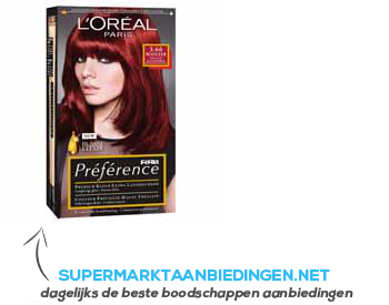 L'Oréal Feria Preference 3.66 aanbieding