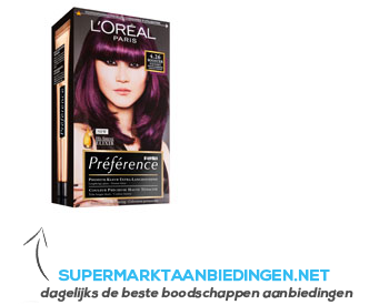 L’Oréal Feria preference 4.26 aanbieding