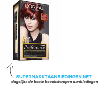 L’Oréal Feria Preference 4.66 aanbieding